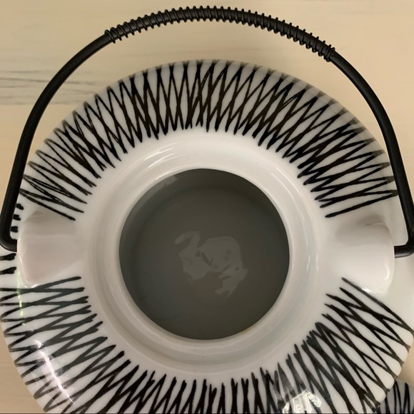 Pier 1 Akina Hand-Painted Porcelain Teapot - Picture 8 of 10